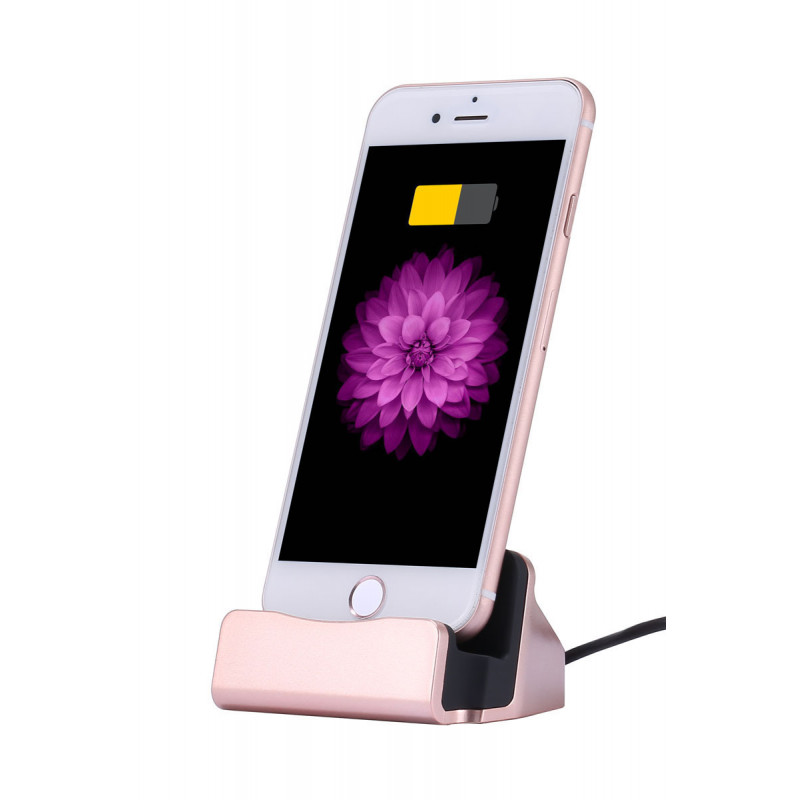 Station de charge Lighning - Rose or