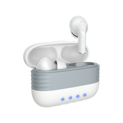 Ecouteurs stereo Bluetooh intra - auriculaires - Blanc