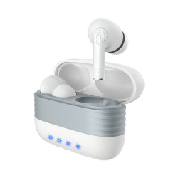 Ecouteurs stereo Bluetooh intra - auriculaires - Blanc