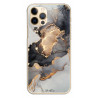 Coque pour iPhone 12/12 PRO - Marbre noir & or