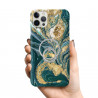 Coque protectrice avec impression 360 et finition soyeuse + anneau...
