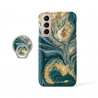 Coque protectrice avec impression 360 et finition soyeuse + anneau...