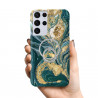 Coque protectrice avec impression 360 et finition soyeuse + anneau...
