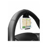 Support voiture universel avec fixation volant - Noir
