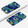 Coque protectrice avec impression 360 et finition soyeuse + anneau...