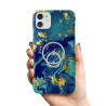 Coque protectrice avec impression 360 et finition soyeuse + anneau...
