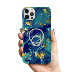 Coque protectrice avec impression 360 et finition soyeuse + anneau...