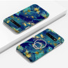 Coque protectrice avec impression 360 et finition soyeuse + anneau...