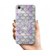 Coque protectrice avec impression 360 et finition soyeuse + anneau...