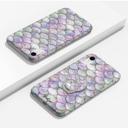 Coque protectrice avec impression 360 et finition soyeuse + anneau...