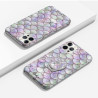 Coque protectrice avec impression 360 et finition soyeuse + anneau...