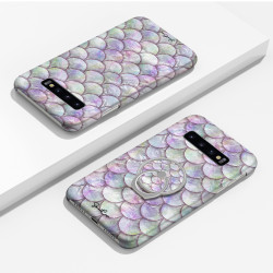 Coque protectrice avec impression 360 et finition soyeuse + anneau...