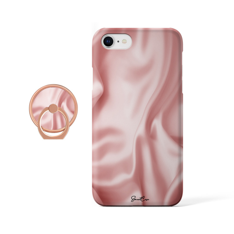 Coque protectrice avec impression 360 et finition soyeuse + anneau...