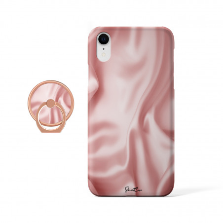 Coque protectrice avec impression 360 et finition soyeuse + anneau...