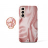 Coque protectrice avec impression 360 et finition soyeuse + anneau...