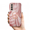 Coque protectrice avec impression 360 et finition soyeuse + anneau...