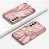 Coque protectrice avec impression 360 et finition soyeuse + anneau...