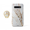 Coque protectrice avec impression 360 et finition soyeuse + anneau...