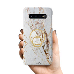 Coque protectrice avec impression 360 et finition soyeuse + anneau...