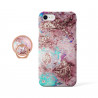 Coque protectrice avec impression 360 et finition soyeuse + anneau...