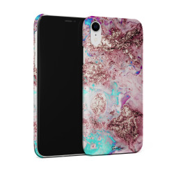 Coque protectrice avec impression 360 et finition soyeuse + anneau...