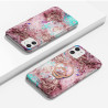 Coque protectrice avec impression 360 et finition soyeuse + anneau...