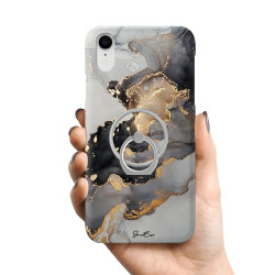Coque protectrice avec impression 360 et finition soyeuse + anneau...