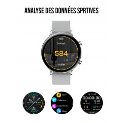 Montre intelligente Bluetooth etancheite IP68 avec ecran tactile ...