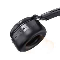 Casque stereo Bluetooth 5.0 pliable avec prise en charge de la...