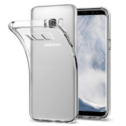Coque transparente souple & vitre en verre trempe pour Samsung...