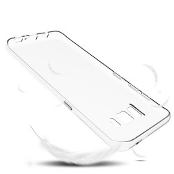 Coque transparente souple & vitre en verre trempe pour Samsung...