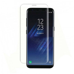 Coque transparente souple & vitre en verre trempe pour Samsung...