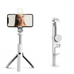 Mini trepied pliable Selfie Stick Bluetooth avec telecommande et...