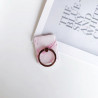 Support anneau universel en metal rotatif 360 - Marbre rose