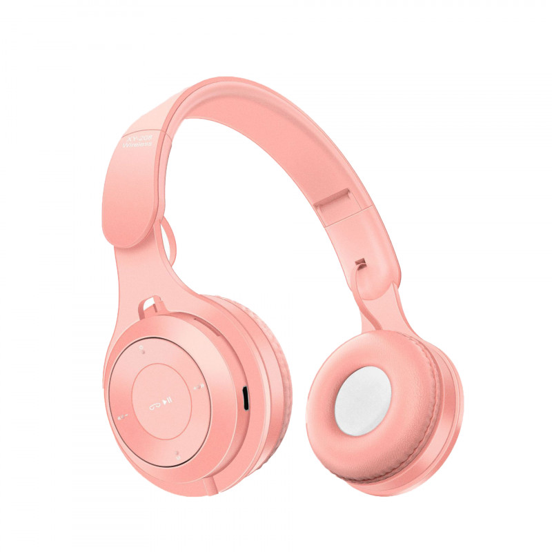 Casque audio Bluetooth 5.0 - Rose
