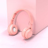Casque audio Bluetooth 5.0 - Rose