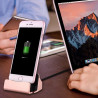 Station de charge Lighning - Rose or