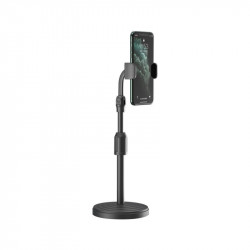 Support mobile universel rotatif et retractable de haut en bas - Noir