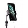 Support mobile universel rotatif et retractable de haut en bas - Noir