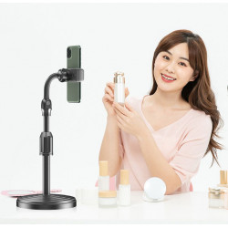 Support mobile universel rotatif et retractable de haut en bas - Noir