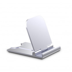 Lot de 2 supports mobile pliables universel - Argent
