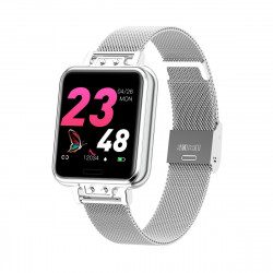 Montre intelligente IOS Android 1,2 pouces avec bracelet milanaise...