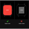 Montre intelligente Bluetooth 1,7 pouces avec bracelet en silicone...