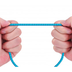 Cable type Lightning de charge et de synchronisation Premium 2A - Bleu