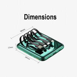 Chargeur portatif 20 000 mAh avec charge a induction sans fil et...