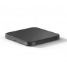Chargeur a induction sans fil QI rapide carre 10 W - Noir