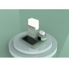 Station de charge sans fil 3 - en - 1 avec lumiere LED - Vert kaki