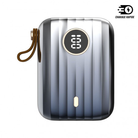 Banque dalimentation a charge rapide 22,5 W double USB - Tie & dye...