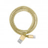 Cable type Micro USB de charge et de synchronisation Premium 2A - Or
