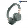 Casque Bluetooth V5.0 mains libres avec bandeau sans fil - Vert kaki